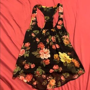 Floral Flowy Tank